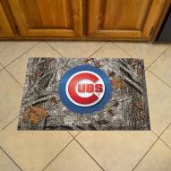 Chicago Cubs Camo Scraper Door Mat