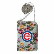 Chicago Cubs Canvas Floral Smart Purse