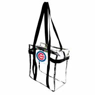 Chicago Cubs Clear Tote Along