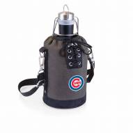 Chicago Cubs Insulated Growler Tote with 64 oz. Stainless Steel Growler