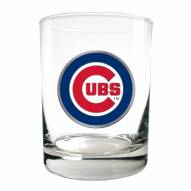 Chicago Cubs MLB 2-Piece 14 Oz. Rocks Glass Set
