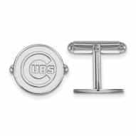 Chicago Cubs Sterling Silver Cuff Links