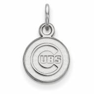 Chicago Cubs Sterling Silver Extra Small Pendant