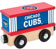 Chicago Cubs Wood Box Car Train