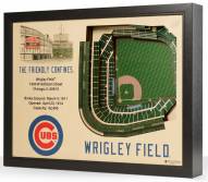 Chicago Cubs 25-Layer StadiumViews 3D Wall Art