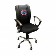 Chicago Cubs XZipit Curve Desk Chair with Secondary Logo