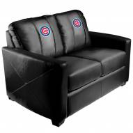 Chicago Cubs XZipit Silver Loveseat