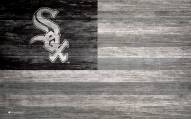 Chicago White Sox 11" x 19" Distressed Flag Sign