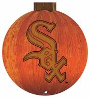 Chicago White Sox 12" Halloween Pumpkin Sign