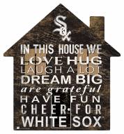 Chicago White Sox 12" House Sign