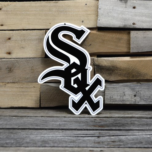 Chicago White Sox 12&quot; Steel Logo Sign