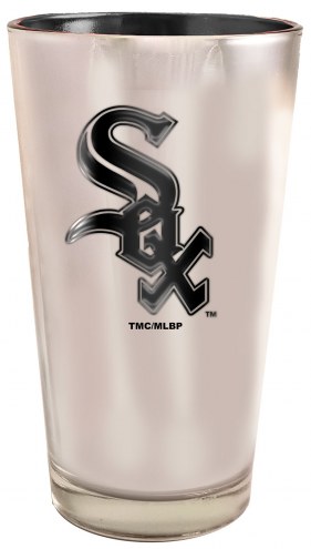 Chicago White Sox 16 oz. Electroplated Pint Glass