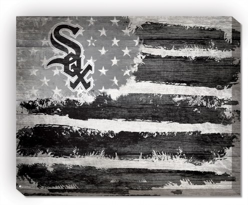 Chicago White Sox 16&quot; x 20&quot; Flag Canvas Print