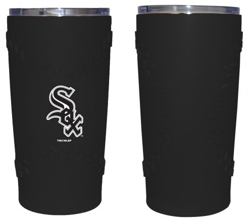 Chicago White Sox 20 oz. Stainless Steel Tumbler with Silicone Wrap