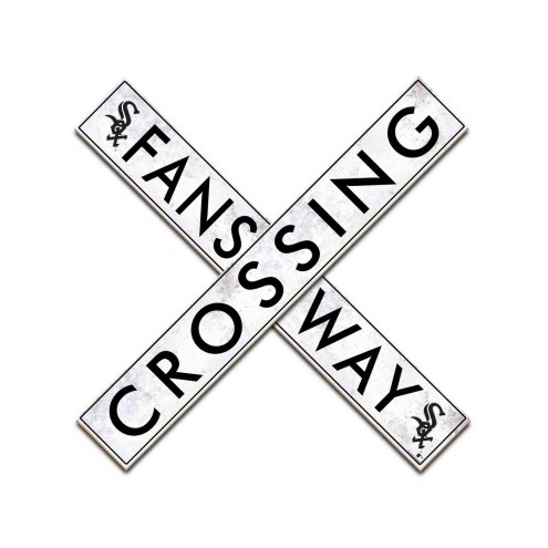 Chicago White Sox 24&quot; Fans Way Crossing Wall Art