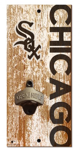 Chicago White Sox 6&quot; x 12&quot; Distressed Bottle Opener