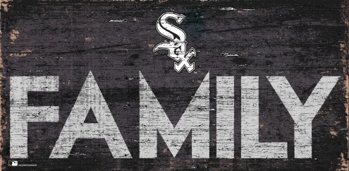 Chicago White Sox 6&quot; x 12&quot; Family Sign