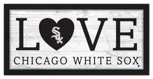 Chicago White Sox 6&quot; x 12&quot; Love Sign