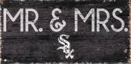 Chicago White Sox 6" x 12" Mr. & Mrs. Sign