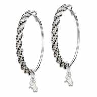 Chicago White Sox Amped Logo Crystal Earrings
