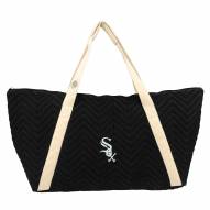 Chicago White Sox Chevron Stitch Weekender Bag