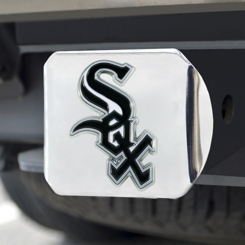 Chicago White Sox Chrome Color Hitch Cover