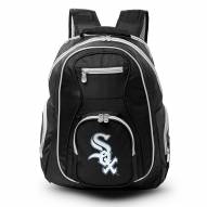MLB Chicago White Sox Colored Trim Premium Laptop Backpack