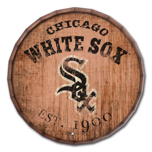 Chicago White Sox Established Date 24&quot; Barrel Top