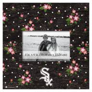 Chicago White Sox Floral 10" x 10" Picture Frame