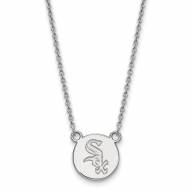 Chicago White Sox Sterling Silver Small Pendant Necklace