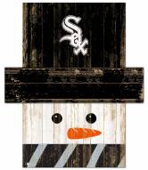 Chicago White Sox Snowman Head Sign