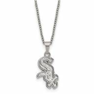 Chicago White Sox Stainless Steel Pendant Necklace