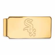 Chicago White Sox Sterling Silver Gold Plated Money Clip
