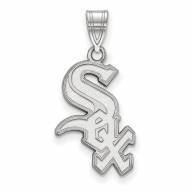 Chicago White Sox Sterling Silver Large Pendant
