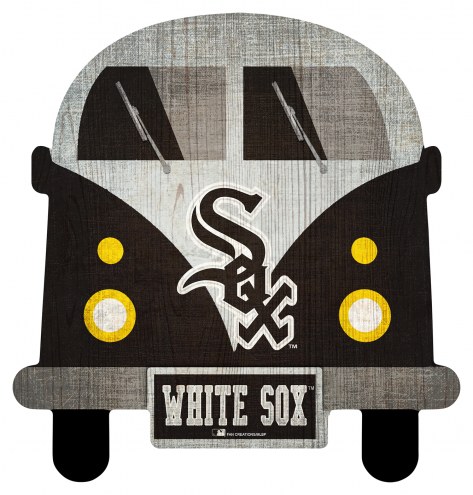 Chicago White Sox Team Bus Sign