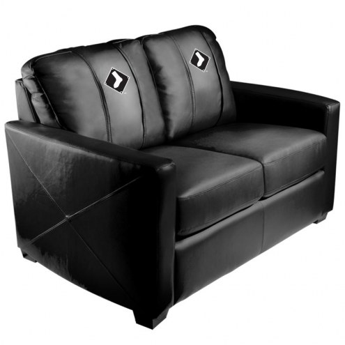 Chicago White Sox XZipit Silver Loveseat with Secondary Logo