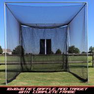 Cimarron 10x10x10 Masters Golf Net with Complete Frame
