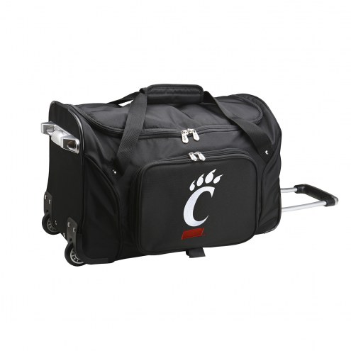 Cincinnati Bearcats 22&quot; Rolling Duffle Bag