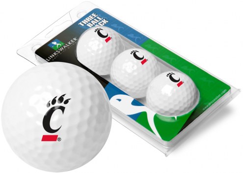 Cincinnati Bearcats 3 Golf Ball Sleeve