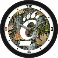 Cincinnati Bearcats Camo Wall Clock