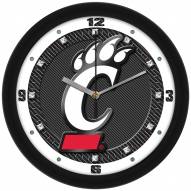 Cincinnati Bearcats Carbon Fiber Wall Clock