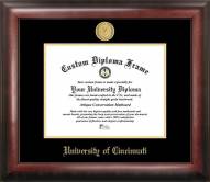 Cincinnati Bearcats Gold Embossed Diploma Frame