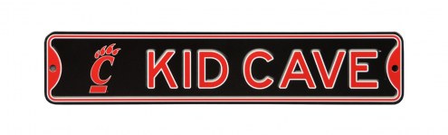 Cincinnati Bearcats Kid Cave Street Sign