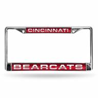 Cincinnati Bearcats Laser Chrome License Plate Frame