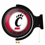 Cincinnati Bearcats Round Rotating Lighted Wall Sign