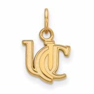 Cincinnati Bearcats Sterling Silver Gold Plated Extra Small Pendant