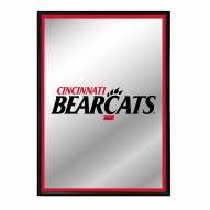 Cincinnati Bearcats Vertical Framed Mirrored Wall Sign