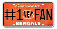 Cincinnati Bengals #1 Fan License Plate