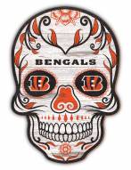 Cincinnati Bengals 12" Sugar Skull Sign