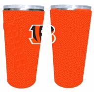 Cincinnati Bengals 20 oz. Stainless Steel Tumbler with Silicone Wrap